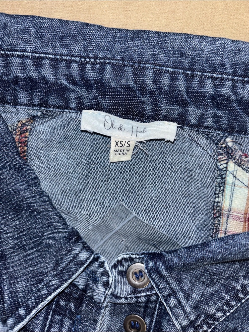 Oli & Hali Cottage Patchwork Denim Dress - Picture 3 of 5